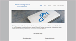 Desktop Screenshot of jmbookkeepingservices.com